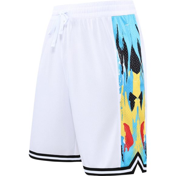 Loose Overknee Five-point Beach Workout Training Middle Pants - Image 9