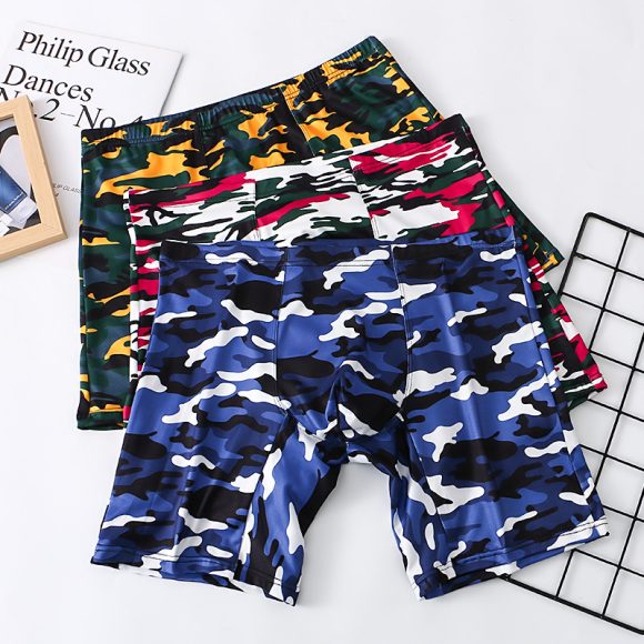 Men's Camouflage Loose U Convex Casual Sports Boxers - Image 4