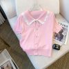Women's Design Short Sleeve Bow T-shirt - Image 5