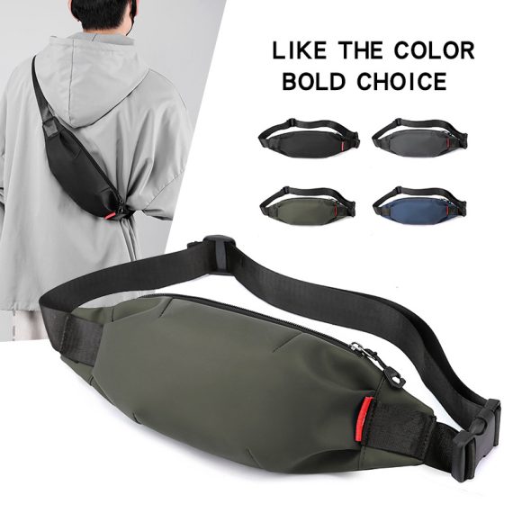 Men's Fashion Simple And Lightweight Mini Waist Bag - Image 3