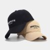 Women's Plus-sized Deepening Hard Top Simple Printed Peaked Cap - Image 4