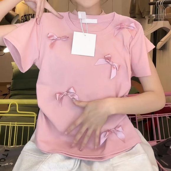 Japanese Sweet Bow Short Sleeve - Image 3