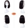 134 Front Lace Bobo Bobhaircut Natural Color Full Human Hair - Image 4
