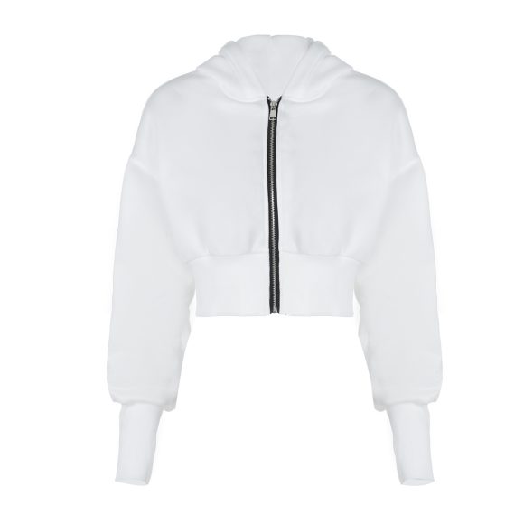 Women's Fashion Cardigan Zipper Hooded Long Sleeve - Image 7
