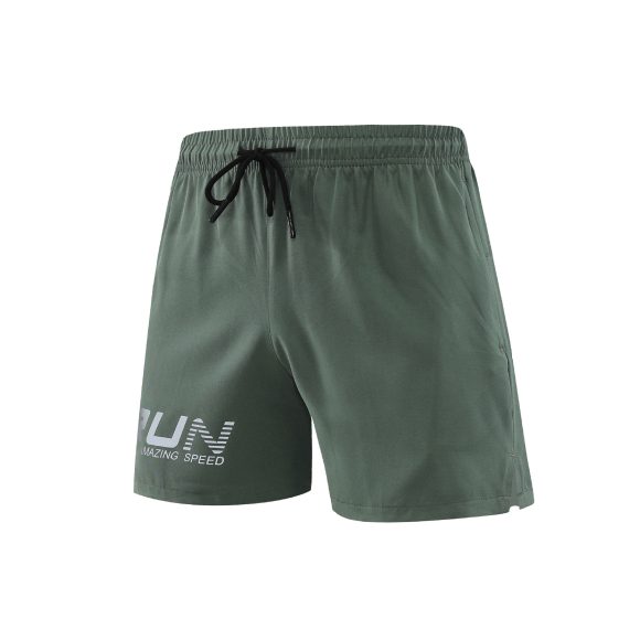 Sports Track And Field Men's Quick-drying Three-point Reflective Printing Fitness Sports Training Pant - Image 4