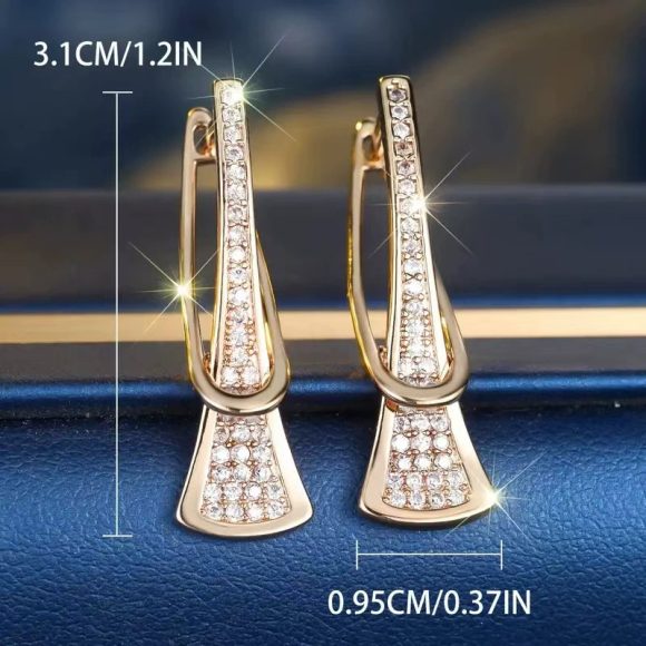 Women's Affordable Luxury Fashion Irregular Earrings - Image 4