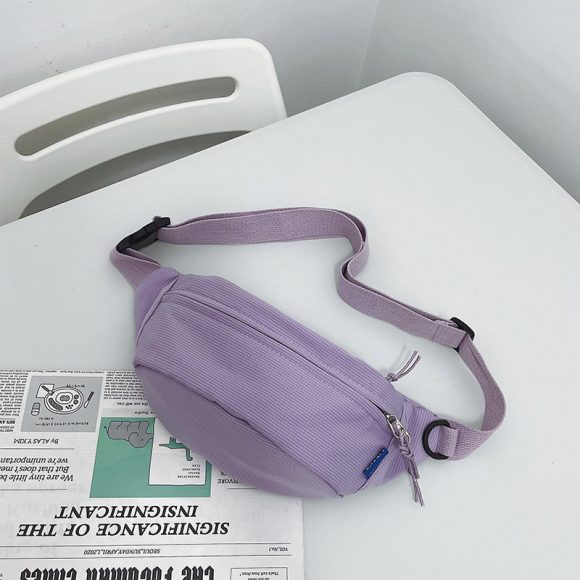 Pure Color All-matching Outdoor Pocket New Shoulder Bag - Image 9