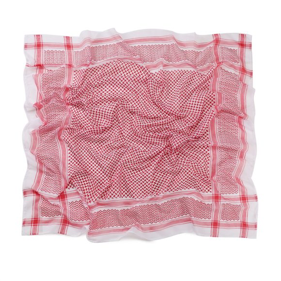 Men's Scarf Jacquard Wave Pattern Large Size Square Scarf - Image 6