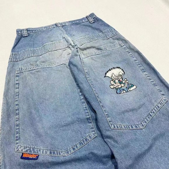 High Street Hip Hop Fashion Brand Jeans Male - Image 3