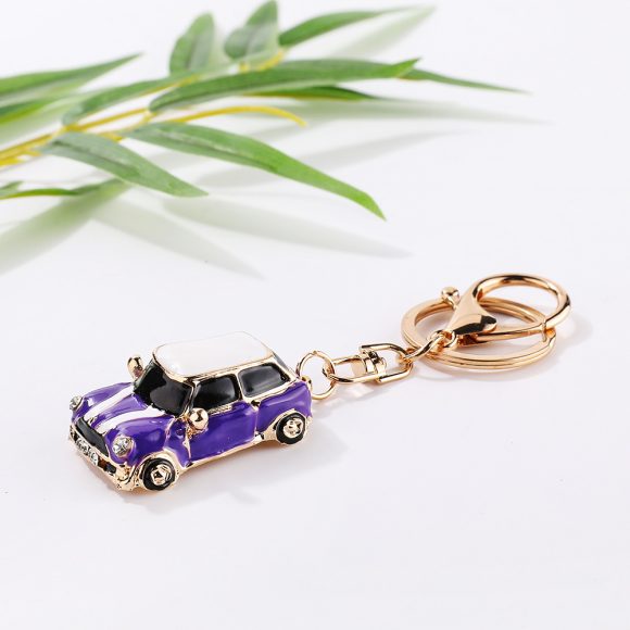 Fashion Cartoon Mini Car Men's Keychain - Image 6