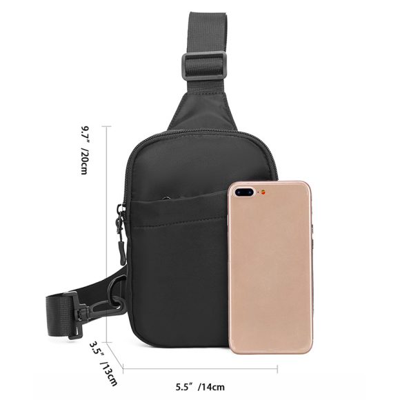 Summer Sports Casual Chest Trendy Men Shoulder Bag - Image 4