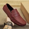 Men's Fashion British Leather Beanie Shoes - Image 7