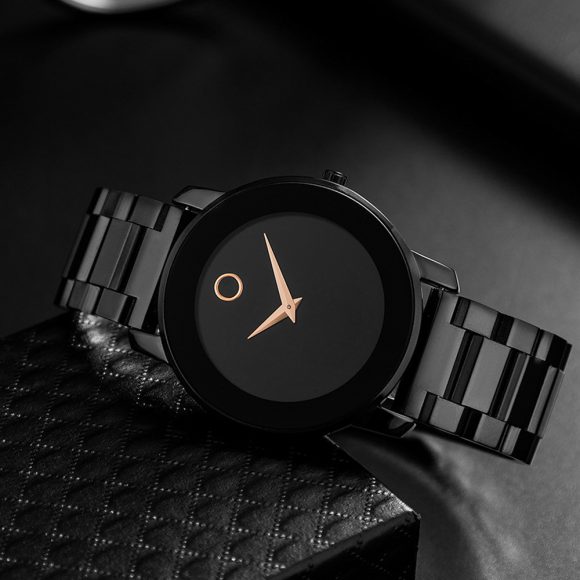 Ultra-thin Men's Watch Business Stainless Steel Watch With Quartz - Image 5