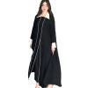 Women's Retro Biker's Mid-length Coat - Image 7