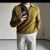 Knitted Long Sleeve Casual Bottoming Shirt - Image 9