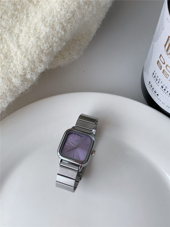 Simple Square Fashion Exquisite Steel Belt Watch - Image 5