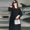 Women's Retro Biker's Mid-length Coat - Image 4