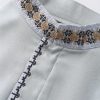 Muslim Men's Clothing Loose Lapel Fashion Robe - Image 3