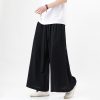Cotton And Linen Plus Size Loose Trousers Men's Chinese Style - Image 6