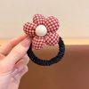 Polka Dot Flower Hairband Cute Hair String