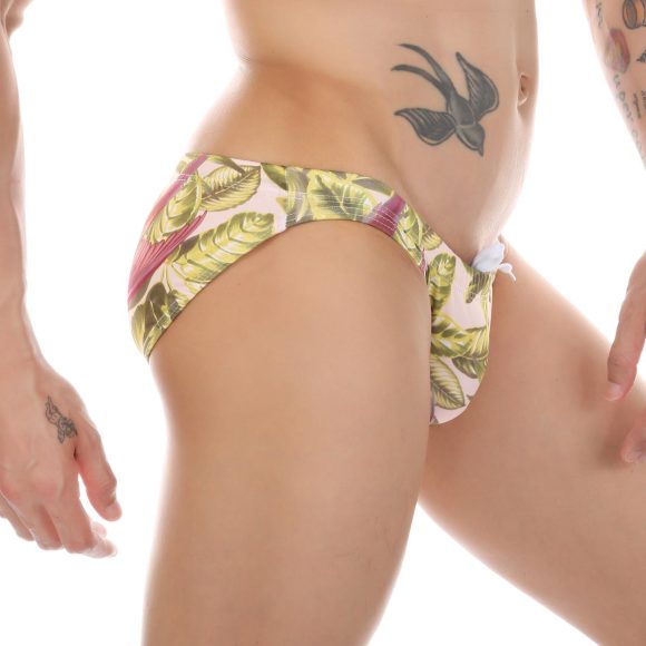 Sexy Print Swimming Trunks Plant Coconut Maple Leaf Trendy Beach Hot Spring Pants Multi-color - Image 9