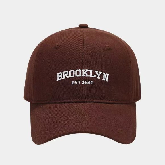 Women's Plus-sized Deepening Hard Top Simple Printed Peaked Cap - Image 9