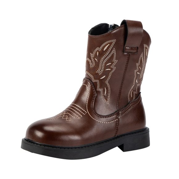 Girls' Embroidered Martin Boots - Image 3