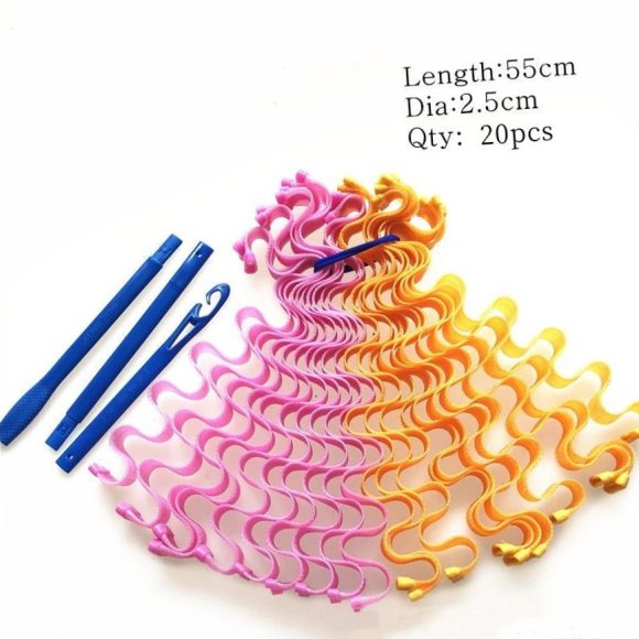 Water Ripple Roll DIY Manual Does Not Hurt Hair Spiral Roll - Image 4