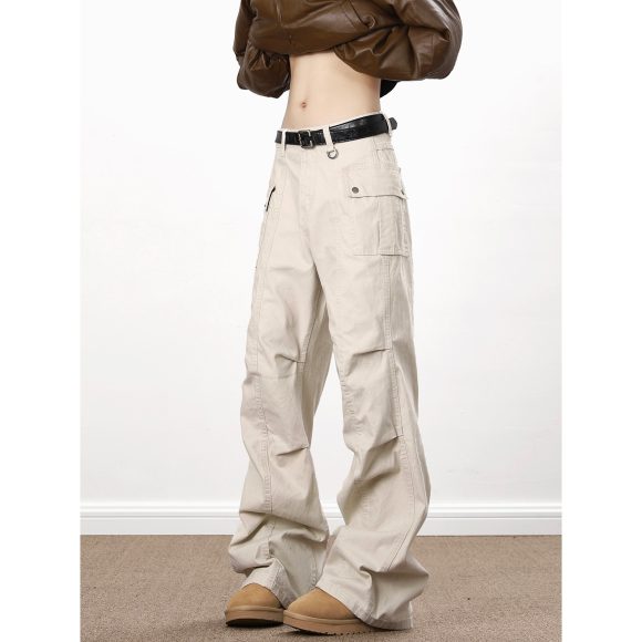 American High Street Washed Distressed Overalls - Image 4