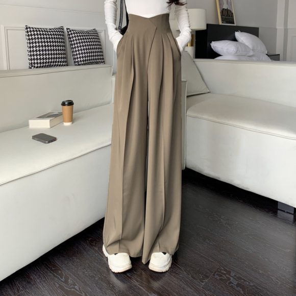 Fashion Personality Women's Bud Fishbone Casual Pants - Image 5
