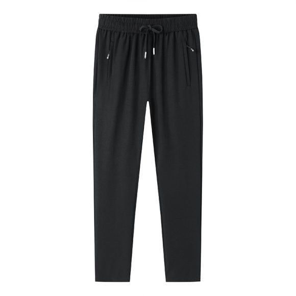 Loose Elastic Quick-drying Straight Ankle Tied Sports Pants - Image 5