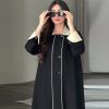 Women's Retro Biker's Mid-length Coat - Image 6