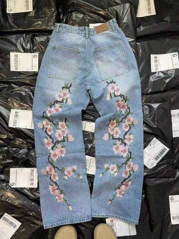 American Retro Washed Summer New Casual Loose Trousers - Image 5