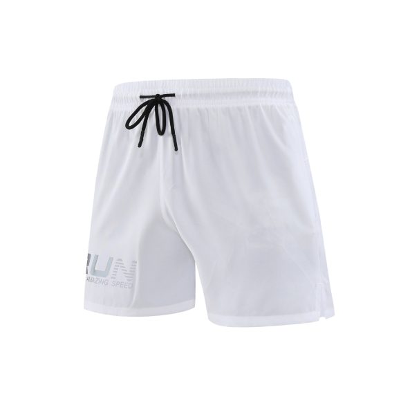 Sports Track And Field Men's Quick-drying Three-point Reflective Printing Fitness Sports Training Pant - Image 3