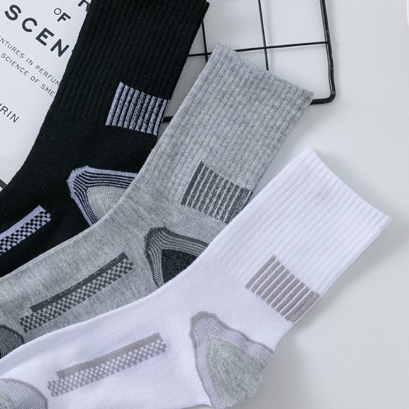 Stripe Sports Long Socks Sweat-absorbent, Comfortable And Breathable - Image 8