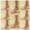 Niche Temperament Round Beads XINGX Shell Anklet - Image 8