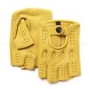 Riding Outdoor Leather Half Finger Sheepskin Gloves - Image 4