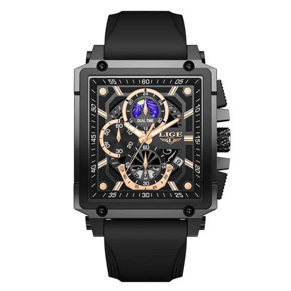 Fashion Design Waterproof New Quartz Square Watch - Image 5