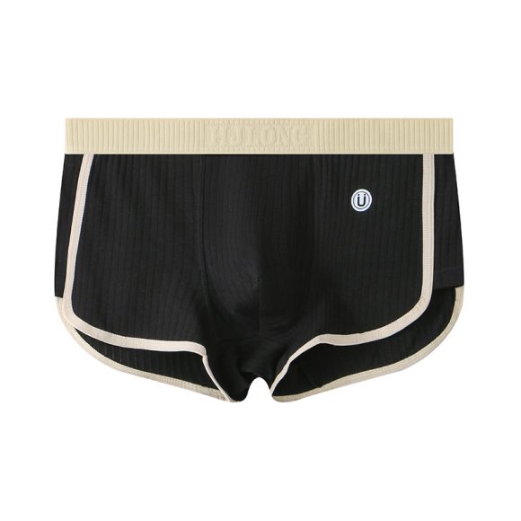 Men's Mid-waist Simple Fashionable Breathable Comfortable Boxers - Image 3