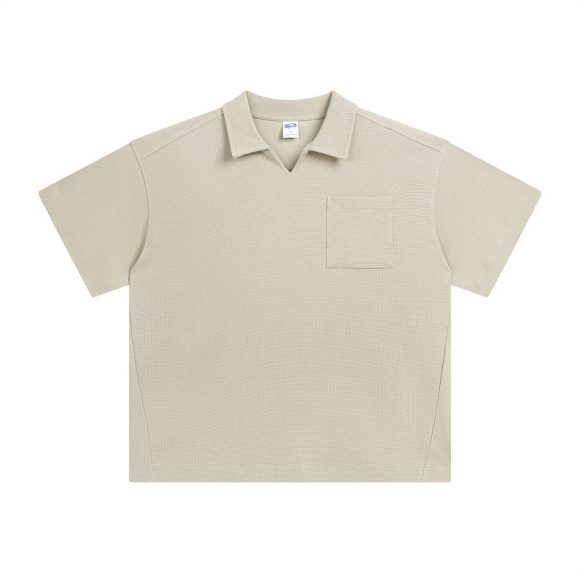 American Casual Simple Lapel Short Sleeve - Image 4
