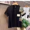 Men's T-shirt Summer New Work Clothes Style Color Matching Top - Image 7