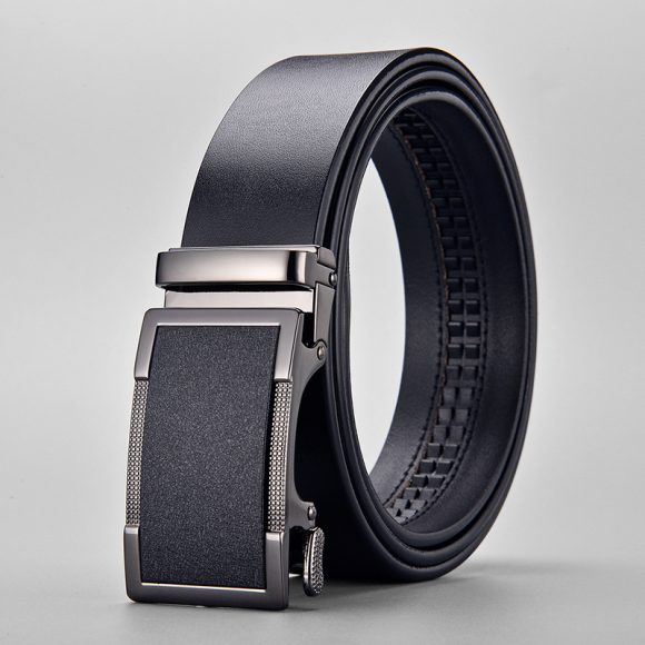 Men's Two-layer Leather Belt - Image 4