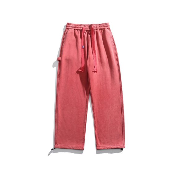 Retro Pure Color All-matching Casual Pants - Image 4