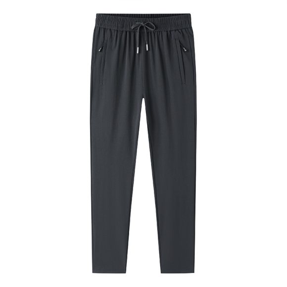 Loose Elastic Quick-drying Straight Ankle Tied Sports Pants - Image 8