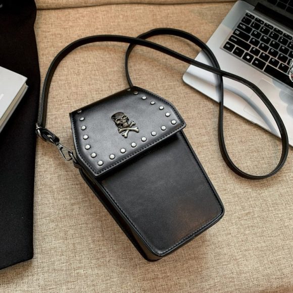 New Fashion Rivet Retro Women's Cross-body Bag - Image 9