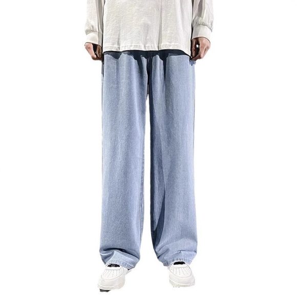 Men's Straight Loose American Design Jeans - Image 6