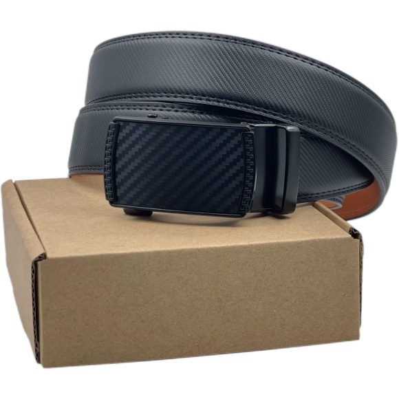 Men's Leather Belt Versatile Cowhide Automatic Buckle - Image 4