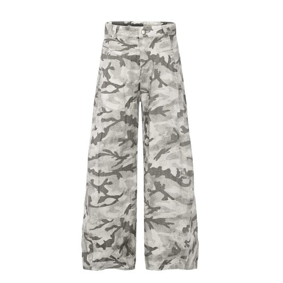 Cross-border Snow Straight Camouflage Cargo Pants - Image 5
