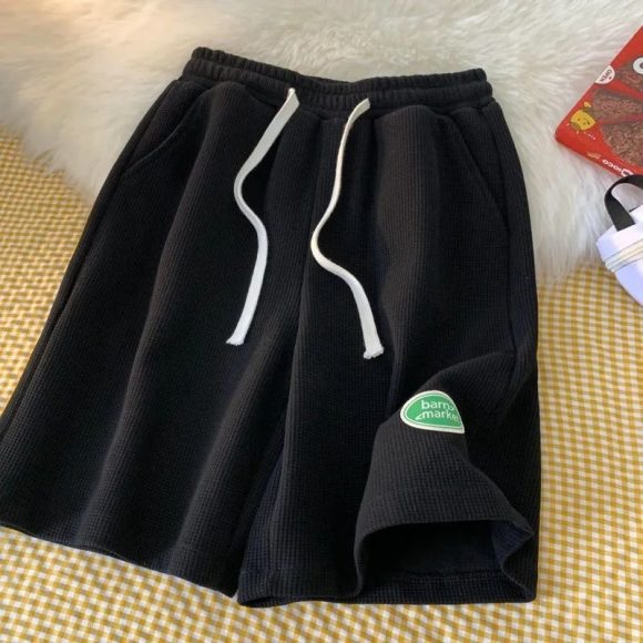 Waffle Shorts Straight Loose Sports Shorts Casual - Image 6