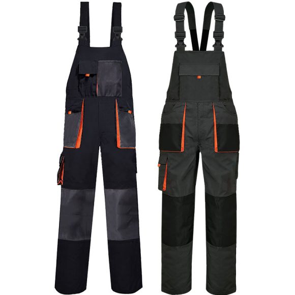 Multi-pocket Overalls Suit Wear-resistant One-piece - Image 2